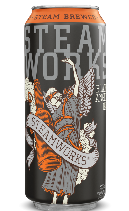 Outshinery Steamworks Can 473ml Blackangel Min